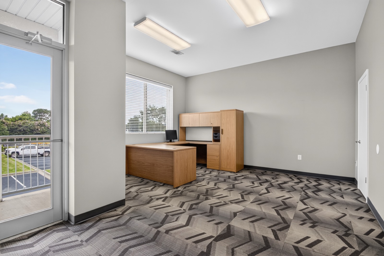 Furnished office suite interior at Highway 10 Office Park